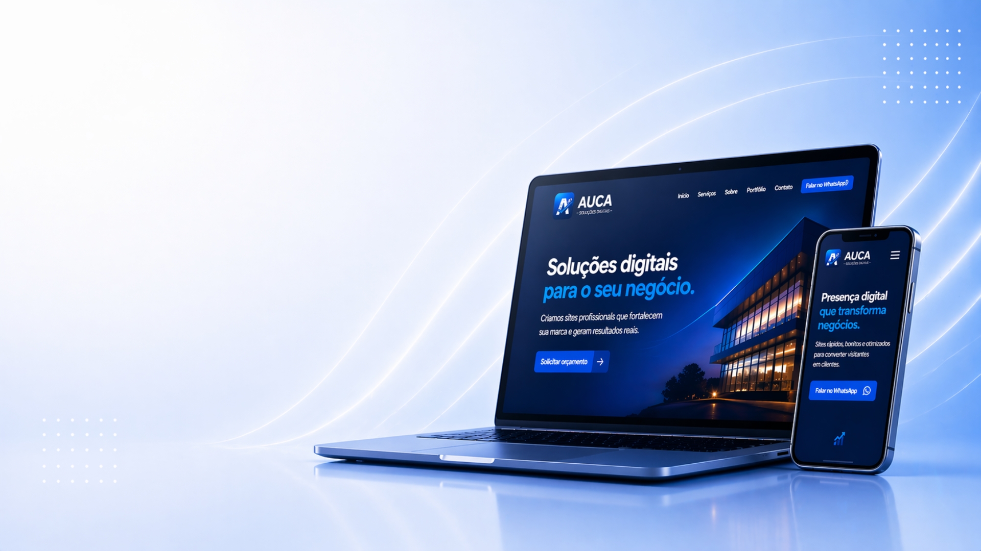 AUCA Soluções Digitais — Sites Profissionais